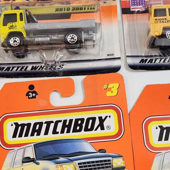 Matchbox Work Trucks Peterbilt Volvo Bedford Tanker Garbage Diecast Cars Lot MOC - Picture 11 of 15
